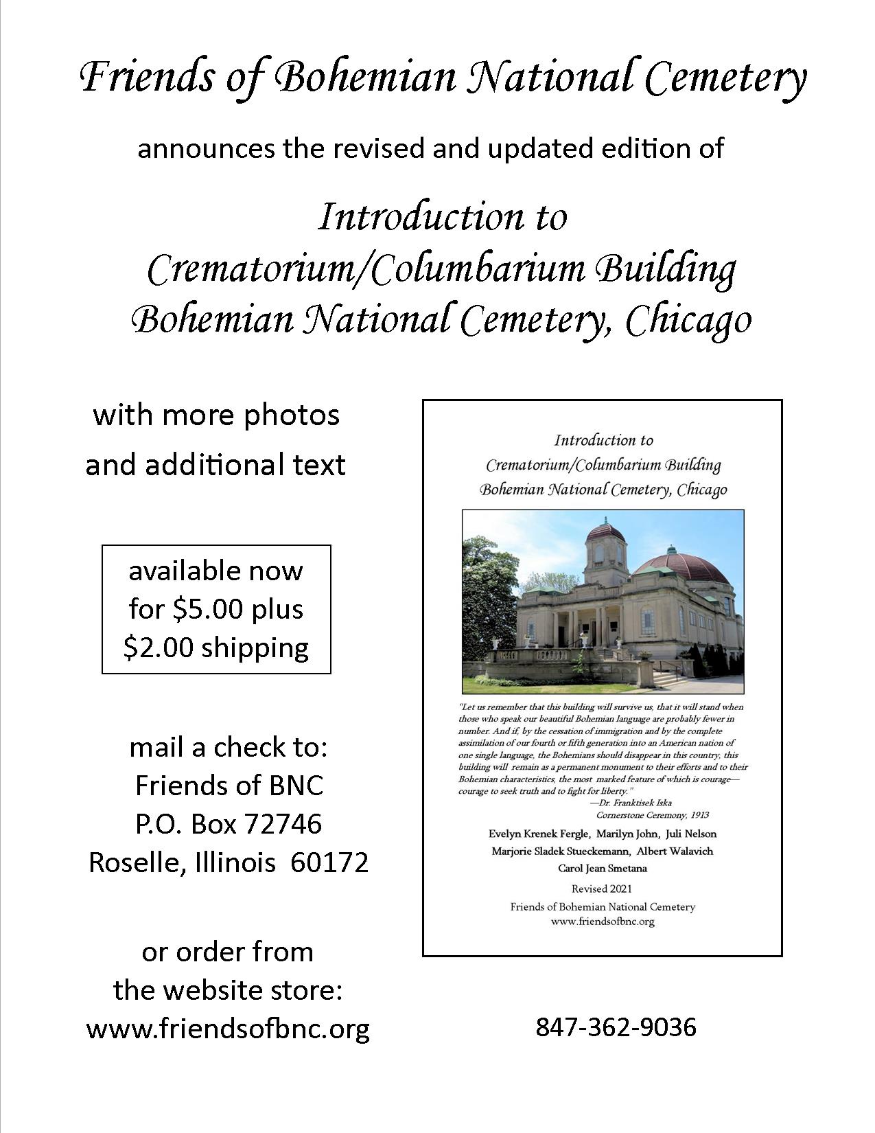 Crematorium booklet
